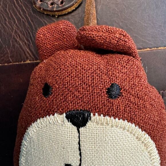 Bear Purse Charm KeyChain Boho Flair NEW FAST SHIP - Picture 2 of 5